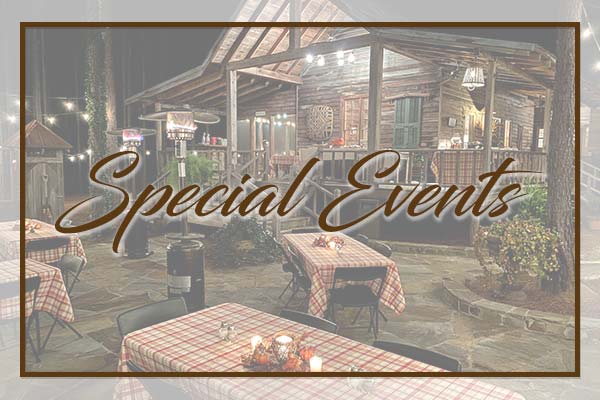 Special Events Special Events at Rustic Pines